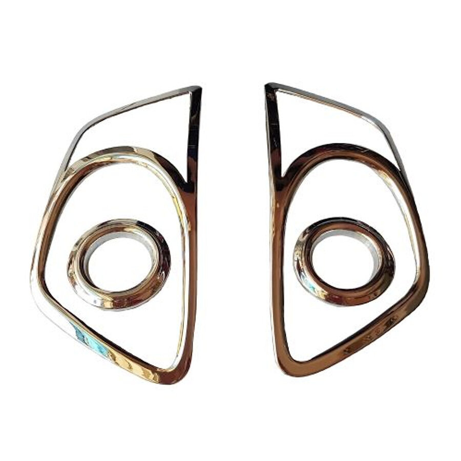 Ốp đèn sương mù mạ chrome